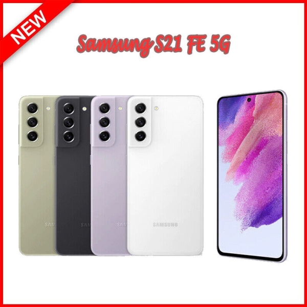 Samsung Galaxy S21 FE 5G SM-G990U 128GB Fabrik Freigeschaltet Smartphone Handys