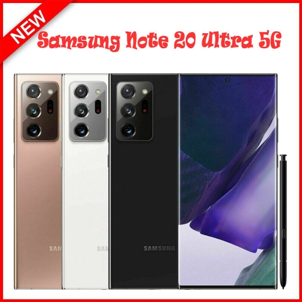 Samsung Galaxy Note 20 Ultra 5G N986U 128GB Ohne Vertrag Handys Smartphone 6.9″