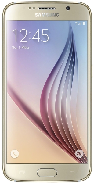 Samsung Galaxy S6 Smartphone 5,1 Zoll 32 GB gold „gut“