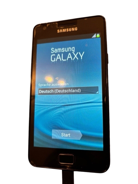 Samsung  Galaxy S II GT-I9100P – 16GB – Schwarz (Ohne Simlock) Smartphone