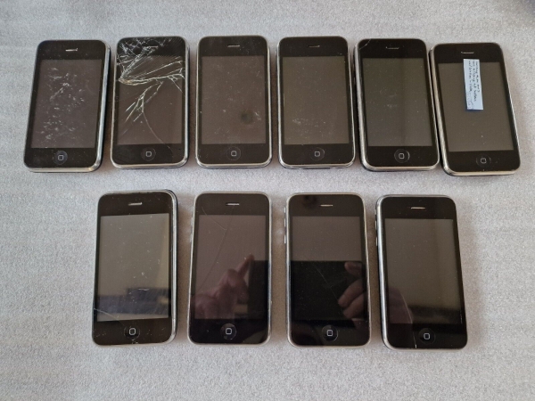 Restposten 10x Apple iPhone 3g 3gs A1241 A1303 ungetestet Beschreibung lesen