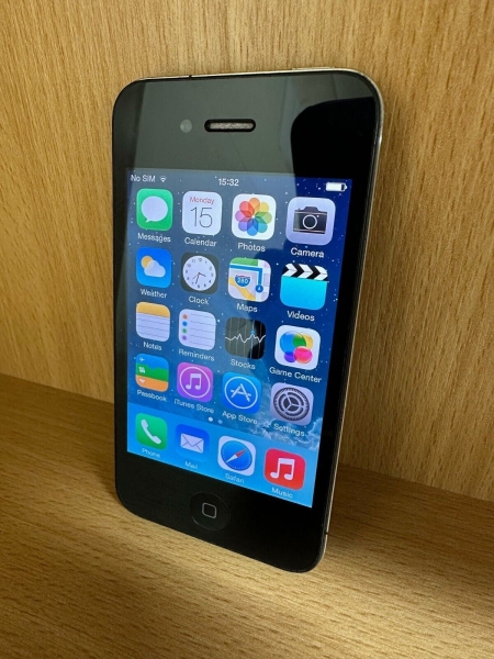 Apple iPhone 4 16GB schwarz entsperrt 4G Handy – guter Zustand