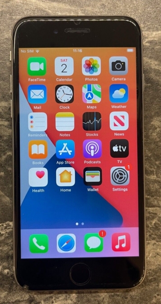 Apple iPhone 6s – 128GB – silber (entsperrt) A1688 (CDMA + GSM)