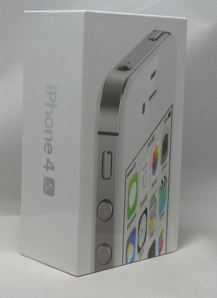 Seltenes neues Apple iPhone 4S A1387 8GB Smartphone – US Modell – weiß (MF258LL/A)