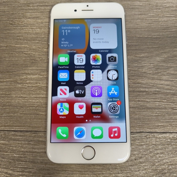 Apple iPhone 6s – 32GB – weiß – silber – entsperrt – guter Zustand