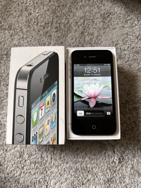 Apple iPhone 4s 16GB Smartphone – schwarz (entsperrt)