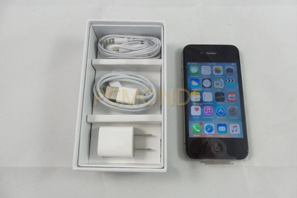 Apple iPhone 4 A1332 verpackt 16GB Smartphone – entsperrt – schwarz (MC318LL/A)