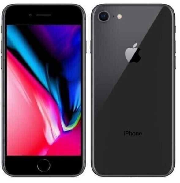 Apple iPhone 8 – 64GB Spacegrau ENTSPERRT – Top Note A