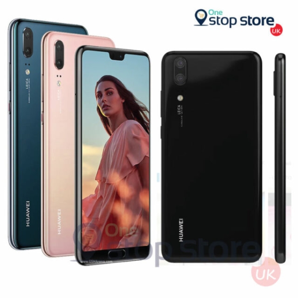 Huawei P20 128GB/4GB 4G LTE Dual Kamera NFC fähig entsperrt Android Smartphone