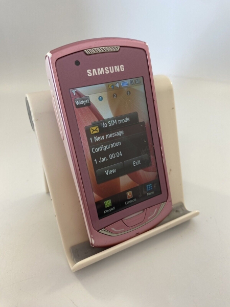 Samsung GT-S5620 Monte Pink entsperrt 200MB 3,0″ 3MP Mini Android Smartphone