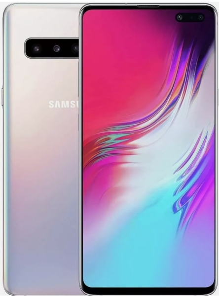 Samsung Galaxy S10 5G – 256GB – silbernes (entsperrt) Smartphone – guter Zustand