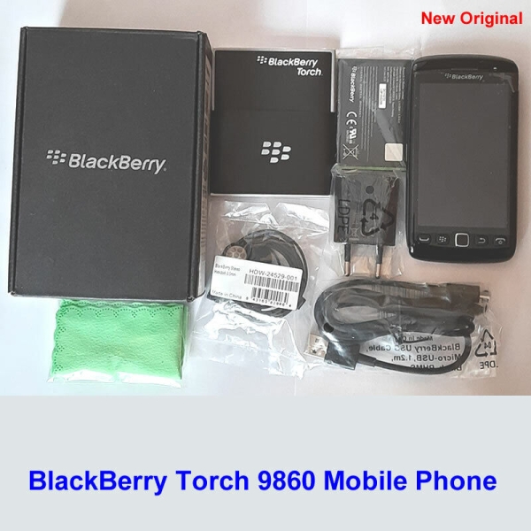 100 % Original Neu Blackberry Taschenlampe 9860 3G WiFi GPS 5MP 4GB entsperren Handy