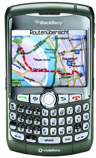 BlackBerry Curve 8310 GPS-Navi-Silber (Ohne Simlock) Smartphone -Top zustand!!