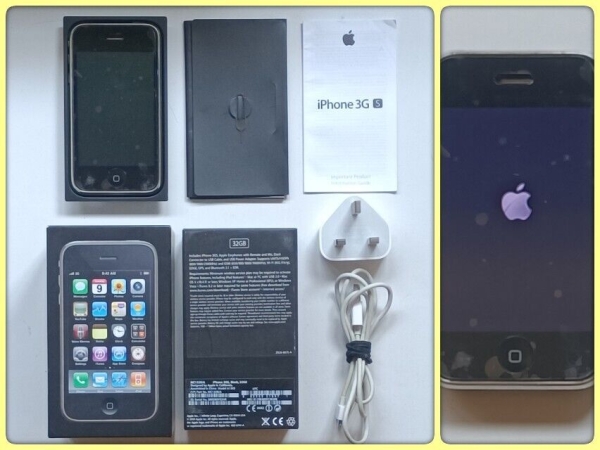 Apple iPhone 3GS Smartphone (O2), 32GB.