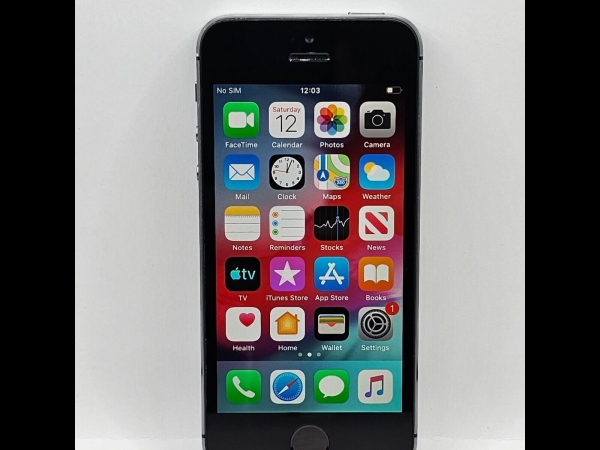 Apple iPhone 5s 16GB IOS Smartphone Handy A1457 – Spacegrau (entsperrt) 