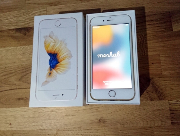 Apple iPhone 6s – 32GB – Roségold (Entsperrt) A1688 (CDMA + GSM) mit Box