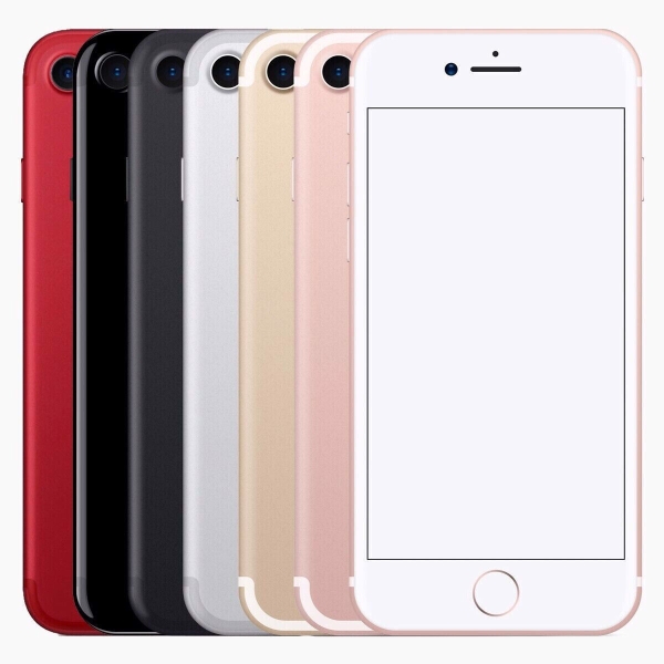 Apple iPhone 7 32GB 128GB 256GB ENTSPERRT *Silber* GUTER Zustand ✅SET