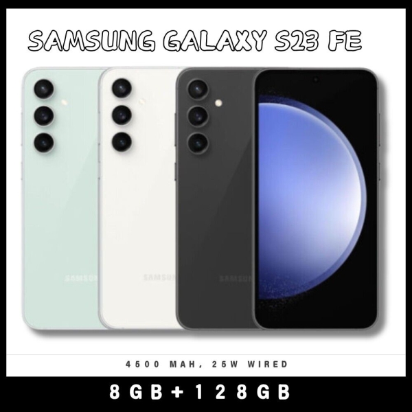 Neu Samsung Galaxy S23 FE (5G) SM-S711U 8GB+128GB 6,4 Zoll Smartphone Handys