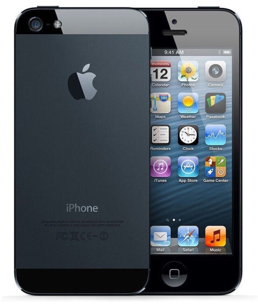 iPhone 5 schwarz 16GB ENTSPERRT SMARTPHONE + 12 MONATE GARANTIE