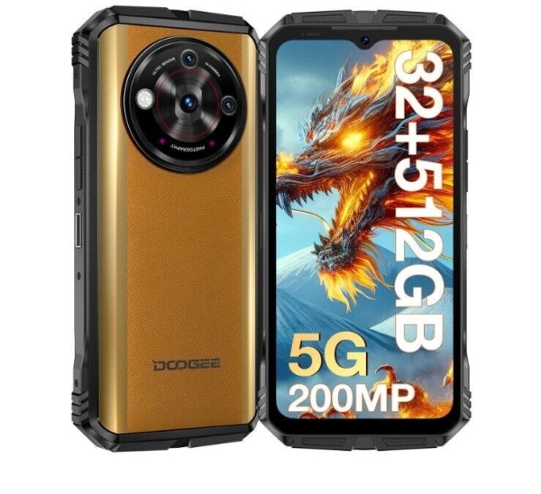 Doogee V30Pro 5G Outdoor Phone 32GB+512GB Android 13 200MP Nachtsichttelefon