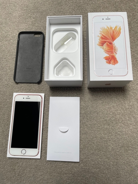 Apple iPhone 6s gebraucht – 16GB – Roségold (Drei Netze) – Guter Zustand