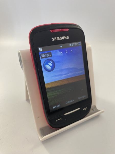 Samsung S3850 Corby II Pink Tesco Netzwerk 26MB 3,2″ 2MP SMS Android Smartphone