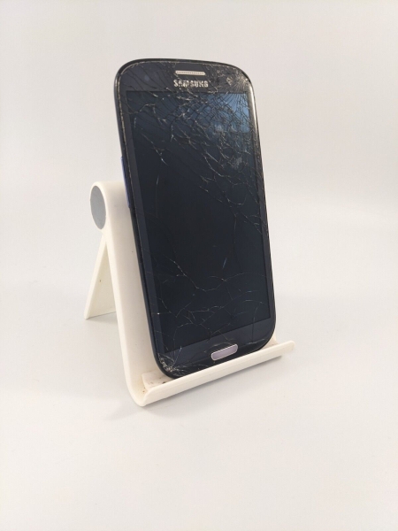 Samsung Galaxy S3 blau entsperrt 16GB Android Smartphone gesprungen defekt #K12