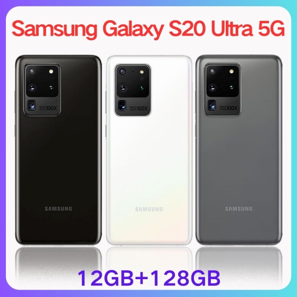 NEW Samsung Galaxy S20 Ultra 5G 128GB Smartphone Handys Ohne Vertrag Einzel-SIM