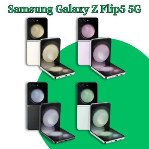 Neu Samsung Galaxy Z Flip5 5G SM-F731U 8+256/512GB alle Farben Smartphone Handys