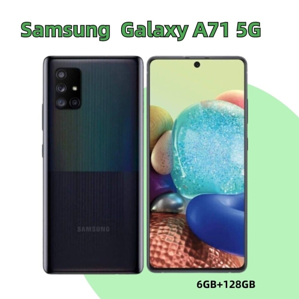 Samsung Galaxy A71 (5G) SM-A716U 6+128GB RAM Smartphone Handys entsperrt schwarz