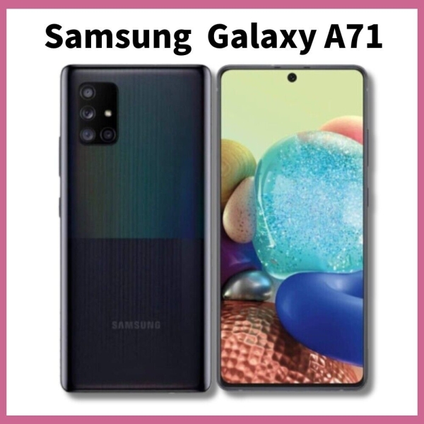 Samsung Galaxy A71 (5G) SM-A716U 6+128GB Ohne Vertrag Smartphone Handys Schwarz