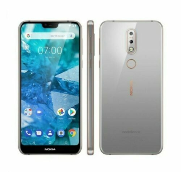 Nokia 7.1 – 32GB – Hochglanzstahl (entsperrt) Smartphone