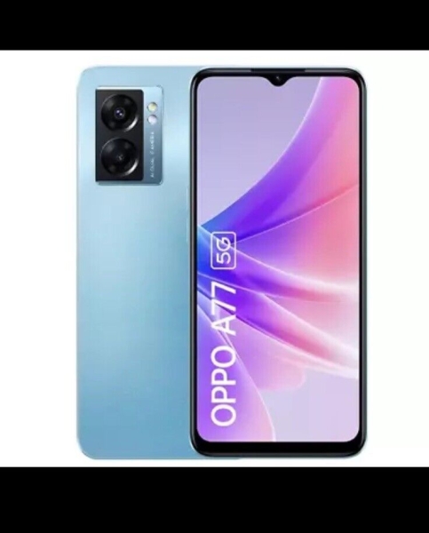 Oppo A77 Smartphone 128GB Ocean Blue DUOS (Entsperrt) Android Smartphone A-Ware