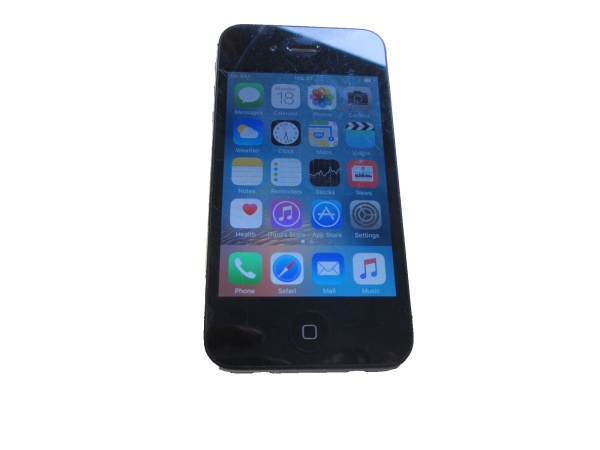 Apple iPhone 4s 16GB – Schwarz (O2) gebraucht – D277