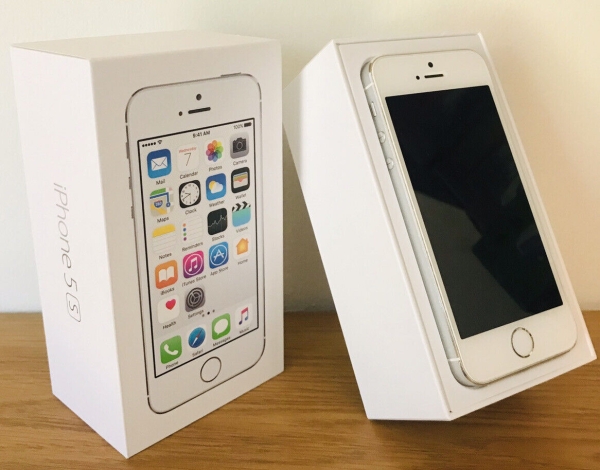 Apple iPhone 5s 16GB Smartphone (entsperrt) – silber guter Zustand