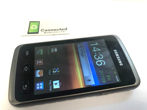 Samsung Galaxy Xcover S5690 grau (entsperrt) 3MP Android 2.3 Smartphone