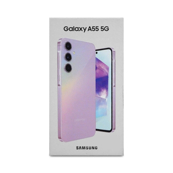 B-Ware – Samsung Galaxy A55 5G 128GB Flieder Smartphone