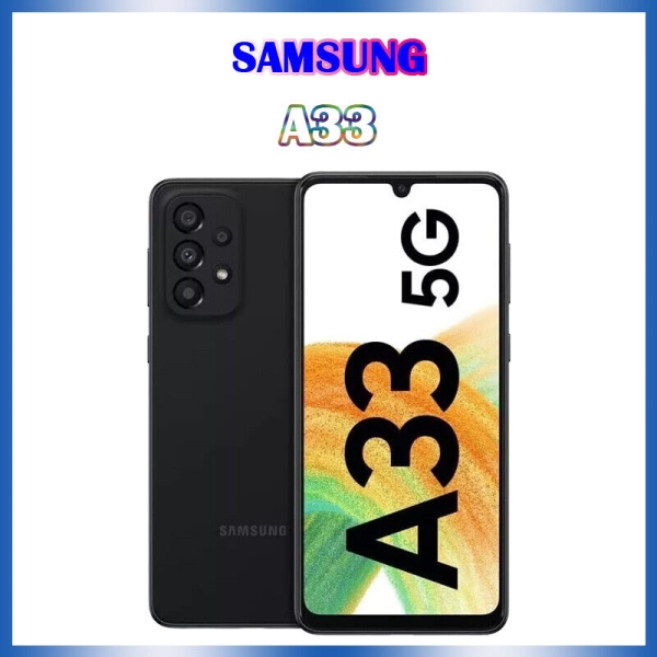 Versiegelt Handys Samsung Galaxy A33 5G SM-A336B/DSN 4+128GB Dual SIM Smartphone