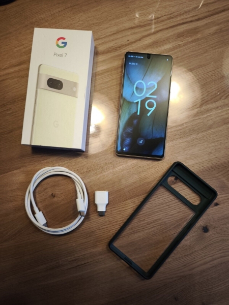 TOP Smartphone Google Pixel 7 Lemongrass 128 GB