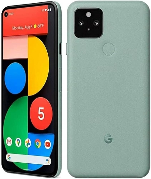 Neuzustand Google Pixel 5 5g 128GB entsperrt Smartphone Just Grey Farbe A+++