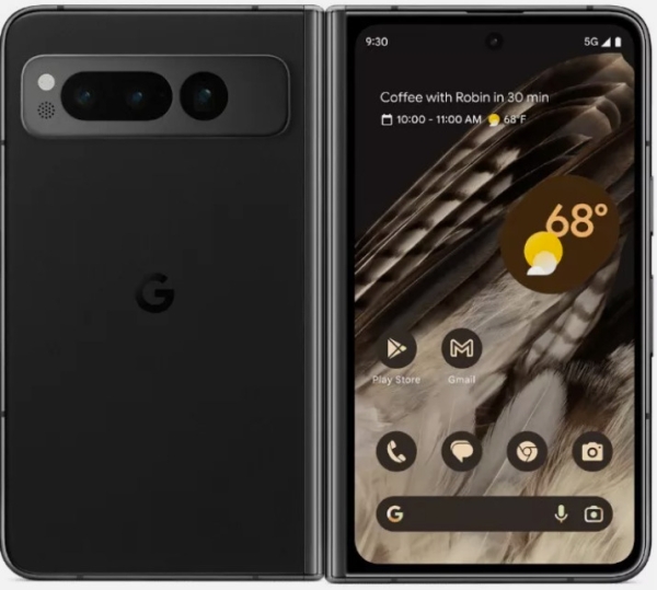 Google Pixel Fold G9FPL – 256 GB – Smartphone Obsidian (entsperrt) – Klasse A+