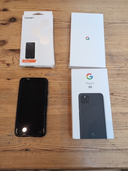 Google Pixel 5 GTT9Q 128GB 16MP Smartphone Handy Just Black entsperrt