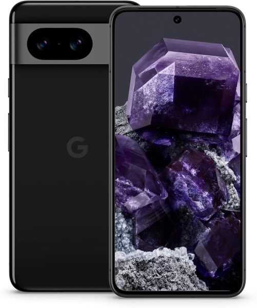 Google Pixel 8 5G 128GB Smartphone Dual SIM-frei 8GB RAM entsperrt Obsidian