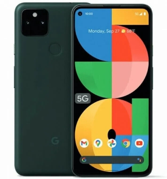 Neuzustand Google Pixel 5a 5g 128GB entsperrt Smartphone grüne Farbe A+++