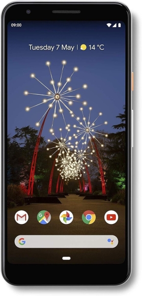 Smartphone Google Pixel 3a 64Go Weiß 4GB RAM Entsperrt Zustand Correct Garantie