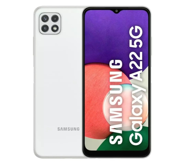 Samsung Galaxy A22 5G 256GB weiß Single-SIM Android (entsperrt) Smartphone