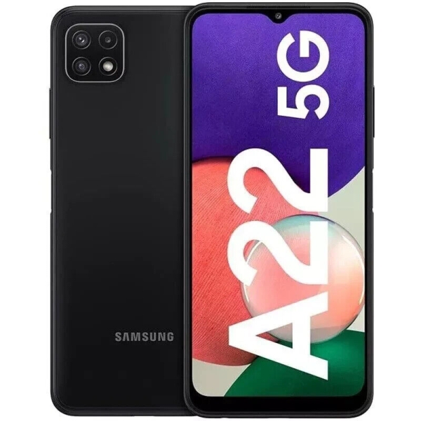 Samsung Galaxy A22 5G 256GB schwarz Single-SIM Android (entsperrt) Smartphone