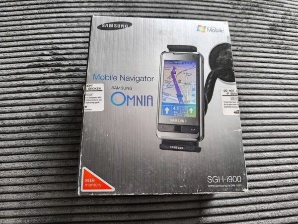 Samsung  Omnia SGH-I900 – 8GB – Modern Black (Ohne Simlock) Smartphone Komplett