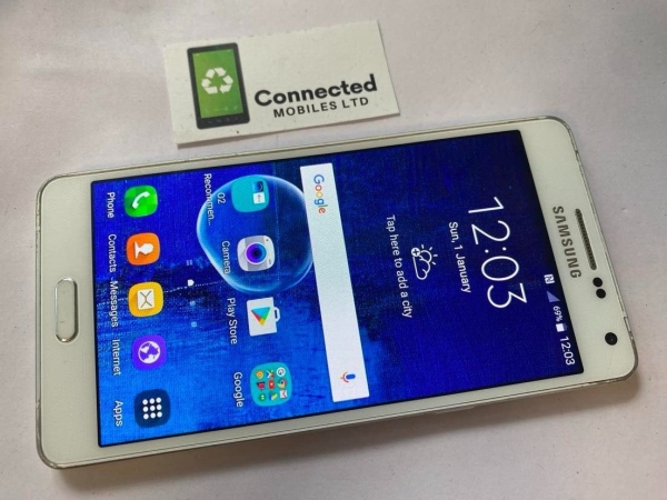 Samsung Galaxy A5 (2014) SM-A500 weiß (entsperrt) Android Smartphone SM-A500FU