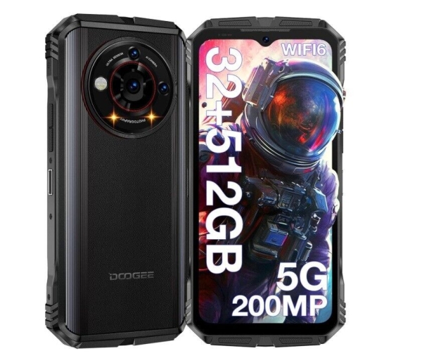 Doogee V30Pro 5G Outdoor Phone 32GB+512GB Android 13 200MP Nachtsichttelefon